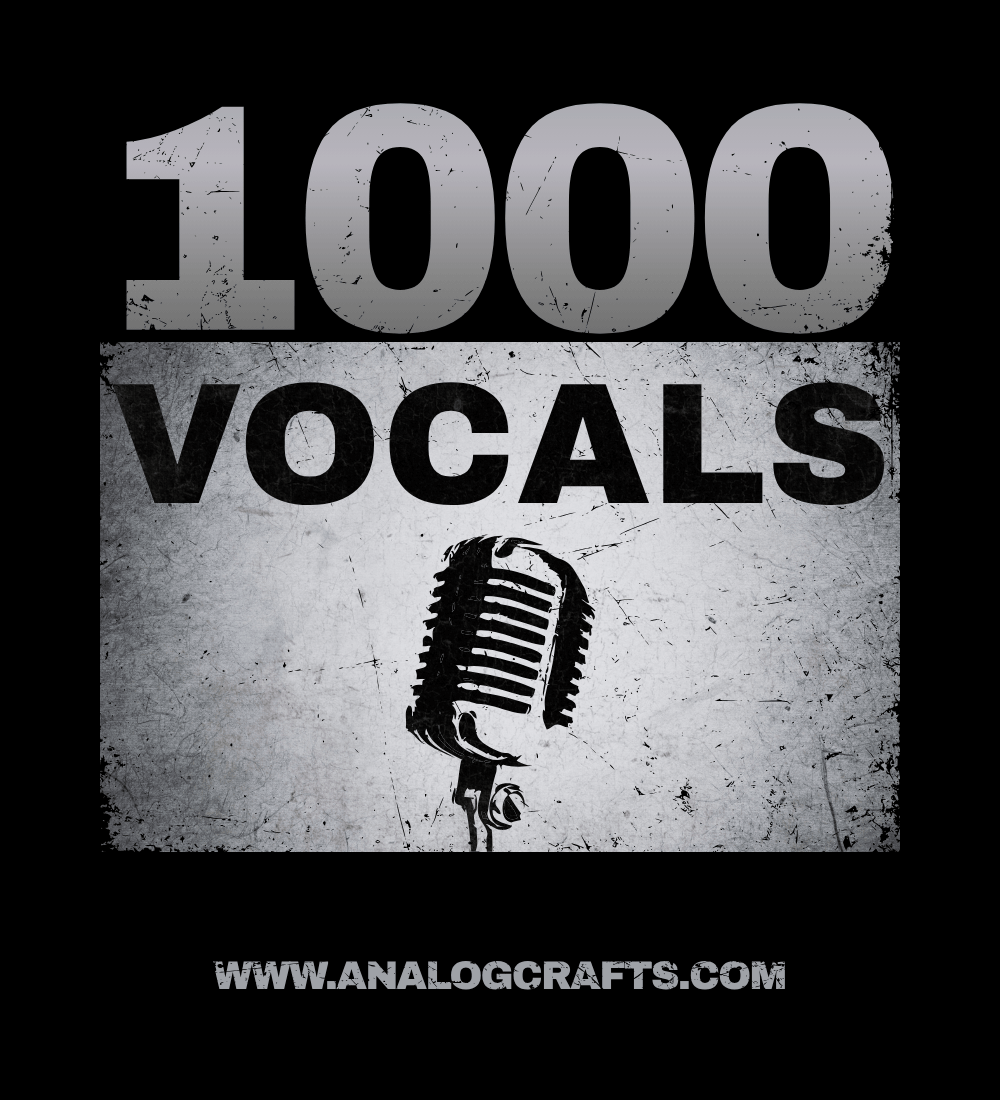 Analog Crafts - 1000 Vocals